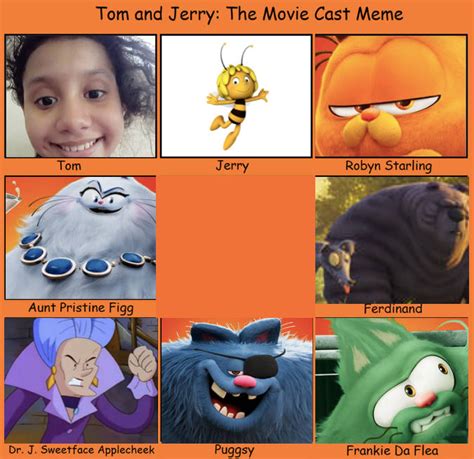 My Tom And Jerry: The Movie Cast (REQUEST) by ALEXLOVER366 on DeviantArt