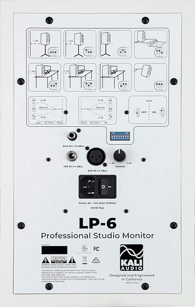 Kali Audio Lp Way Powered Studio Monitor Zzounds