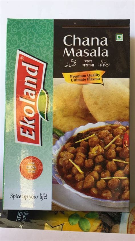 Ekoland G Chana Masala Packaging Packets At Rs Pack In