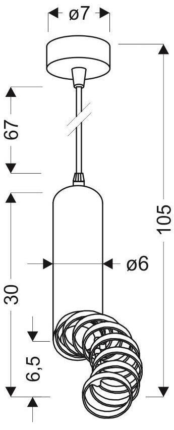 Vise A Stropna Svetilka Tube X W Gu Black Kupiti Za Z