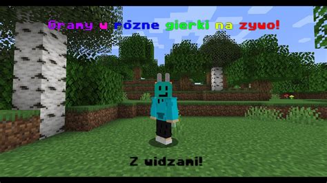 Różne gierki z widzami Minecraft na żywo YouTube