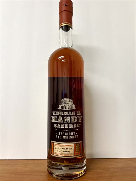 Thomas H Handy Sazerac Proof Btac Straight Rye Whiskey Id