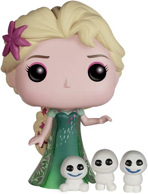 Amazon.com: Funko POP Disney: Frozen Fever - Elsa Action Figure : Toys ...