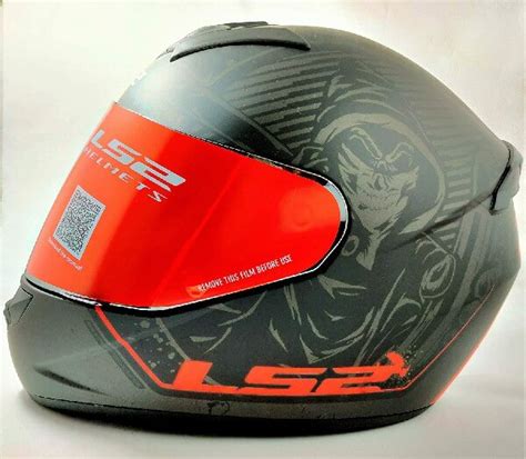 Ls Ff Rookie Street Matt Black Grey Full Face Helmet Custom Elements