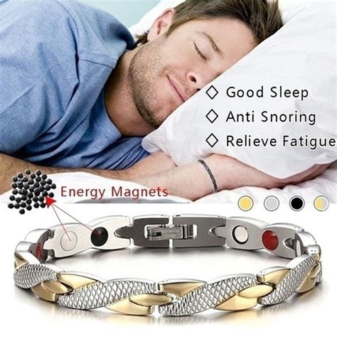 Cheap 1pc Twisted Pattern Healthy Care Magnetic Magnet Bracelet For