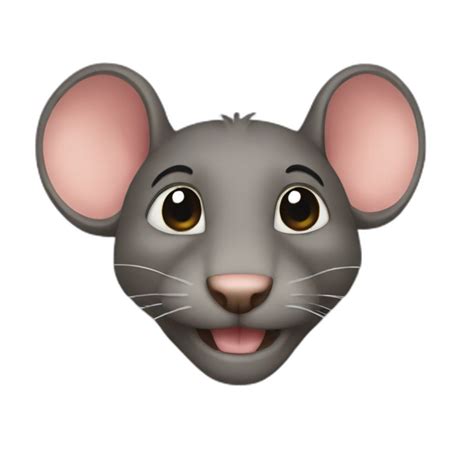 La Cara De Un Raton Diciendo Croserias AI Emoji Generator