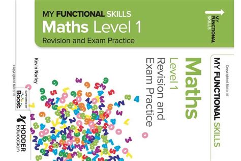 My Functional Skills Revision And Exam Practice For Maths Level 1