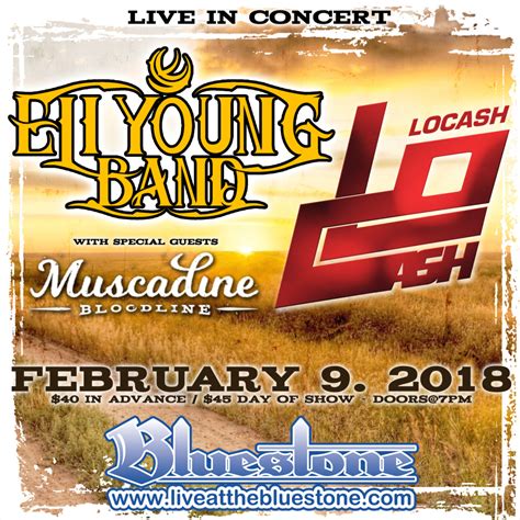 Sold Out Eli Young Band And Locash Live At The Bluestone The Bluestone