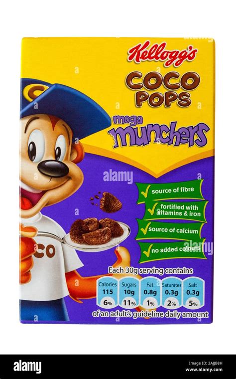 Box Of Kellogg S Coco Pops Mega Munchers Cereals Breakfast Cereal