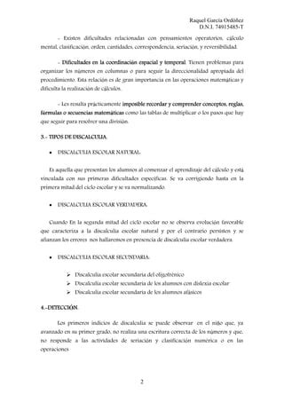 Discalculia PDF