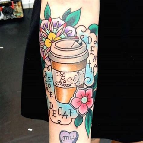 10 Coffee Inspired Tattoos That Are The Ultimate Ode To Caffeine