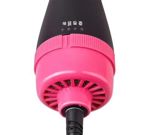 One Step Hair Dryer And Volumizer Mankami Salon Hot Air Paddle Styling Brush Negative Ion