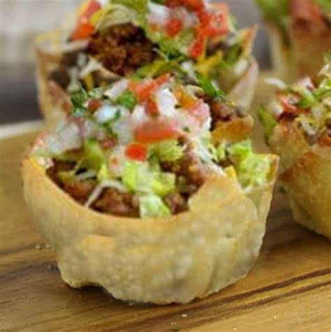 Easy 30 Minute Taco Salad Cups Daydream Believer