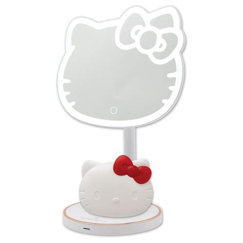 Hello Kitty Led Rechargeable Makeup Mirror Wireless Compact Bundle