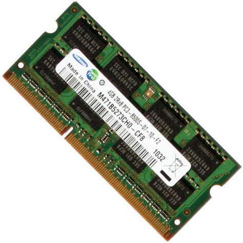 【楽天市場】【中古】ノートpc用メモリ Samsung Pc3 8500s Ddr3 1066 4gb 【送料無料】増設メモリ 交換メモリ：e