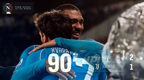 Hasil Napoli Vs Juventus Kvaratskhelia Dan Raspadori Cetak Gol