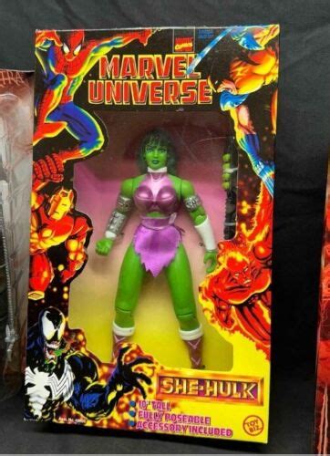 She Hulk Toy Biz Action Figure Marvel Universe Fully