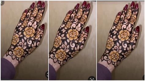 Beautiful Bharwa Mehndi Design Easy Mehndi Design Latest Mehndi