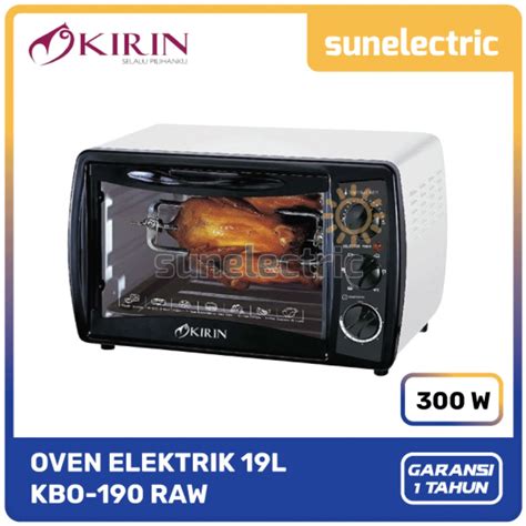 Jual Kirin KBO190RAW Oven Listrik Multi Griller Kapasitas 19 Liter 400