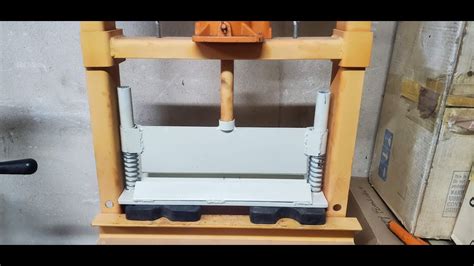 Homemade Press Brake For The 12 Ton Harbor Freight Hydraulic Press