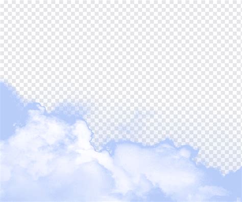 Ilustrasi Awan Putih Sky Computer Cloud Ungu Tekstur Biru Png