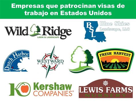 Empresas Que Patrocinan Visas De Trabajo En Estados Unidos