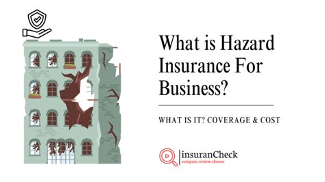 What Is Hazard Insurance Business Hazard Insurance Policy