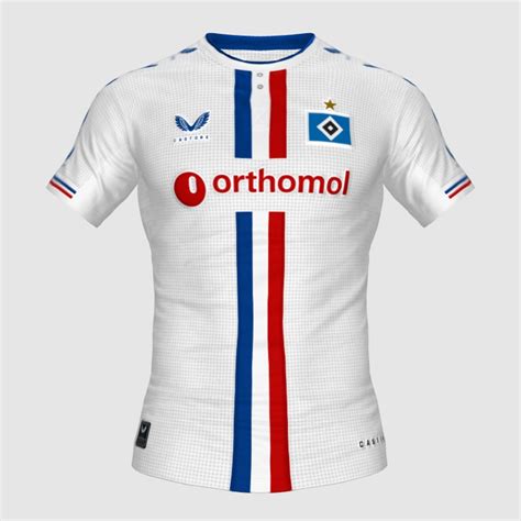 Hamburger SV X Castore Home Kit Concept FIFA Kit Creator Showcase