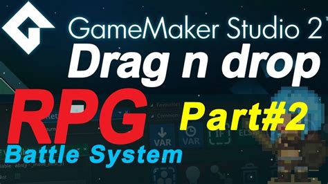 Game Maker Studio 2 Turn Based Rpg Battle System Tutorial PART 2 No