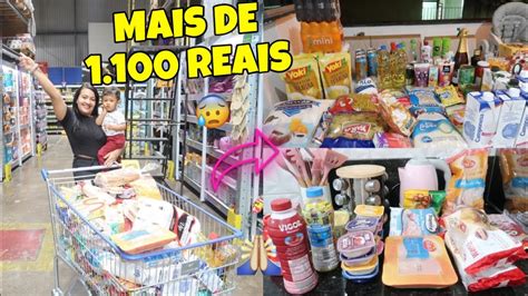 COMPRAS DO MÊS NO ATACADÃO GRATIDÃO A MAIS CARA QUE JÁ FIZEMOS