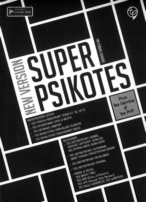 Jual Buku New Version Super Psikotes Karya Tim Cerdas Edukasi Toko