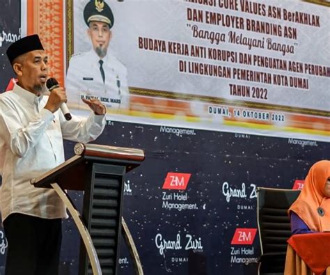 Walikota Dumai H Paisal SKM MARS Ajak OPD Hidupkan Dakwah Dalam Acara