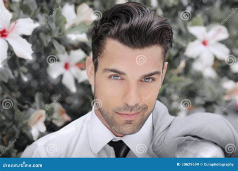 Young Romantic Man Stock Image Image Of Closeup People 30629699