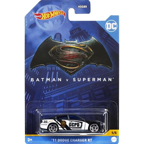 HOT WHEELS 11 DODGE CHARGER RT BATMAN V SUPERMAN