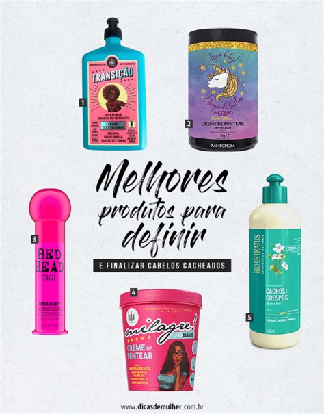 Produtos Para Cabelos Cacheados Op Es Para Cuidar Dos Seus Cachos