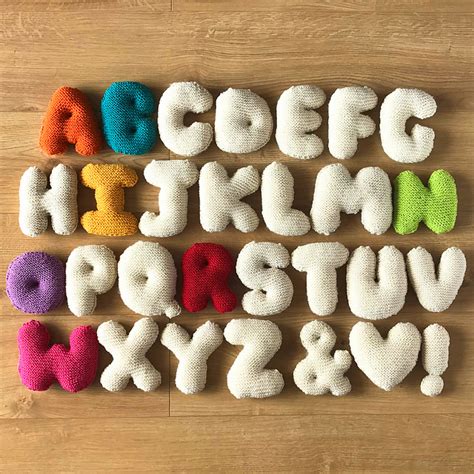 Ravelry Bubble Writing Alphabet Pattern By Anna Funnell