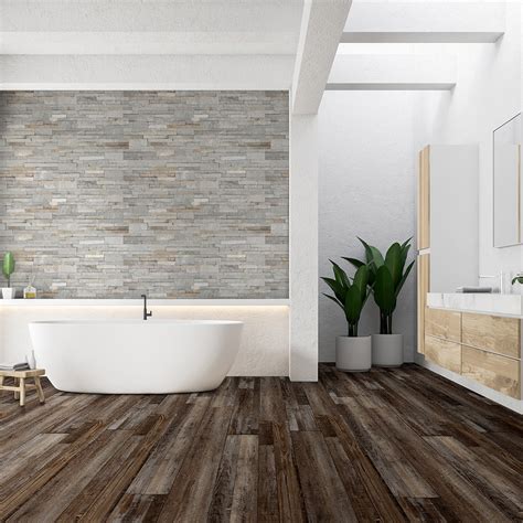 Can You Use Vinyl Plank Flooring On Bathroom Walls Home Alqu