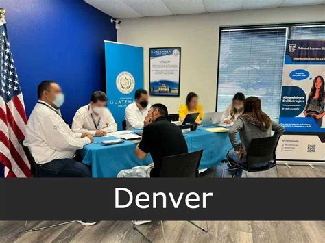 Consulado De Guatemala En Denver Sucursales