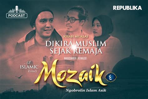 Kisah Mualaf Reinaldo Dikira Muslim Sejak Remaja Hingga Akhirnya