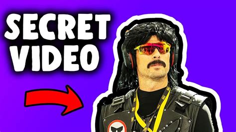 Dr Disrespect Reveals Video And Speaks Out Youtube