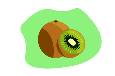 Kiwi Fruit Icon S Graphic By Alifart Smg Creative Fabrica