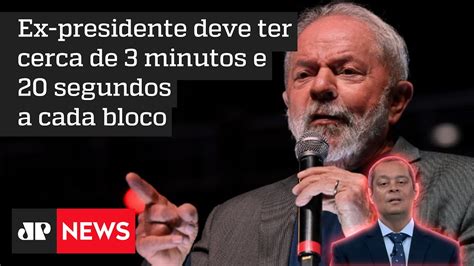 Jorge Serrão comenta sobre Lula ter maior tempo de televisão nas