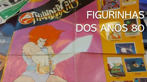 Álbuns de Figurinhas dos anos 80 Thundercats Monstros da pré história