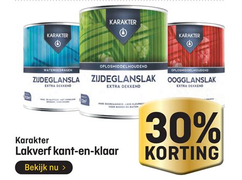 Karakter Lakverf Kant En Klaar Aanbieding Bij Hubo