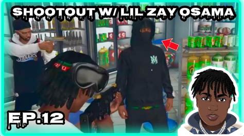 Fredo Gets Into Shootout With Lil Zay Osama Ep Gta Rp Grizzley