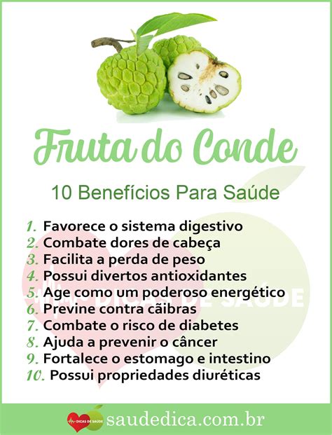 Os 15 Benefícios Da Fruta Do Conde Para Saúde Frutadoconde