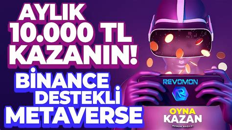 Metaverse Oyun Oynayarak Cretsiz Kripto Para Kazanma Revomon Vr Nft