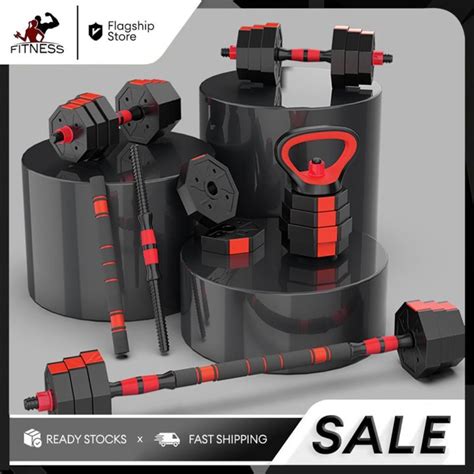 6 In 1 Adjustable Pair Dumbbell Set 10 Kg 20 Kg 30 Kg 40 Kg