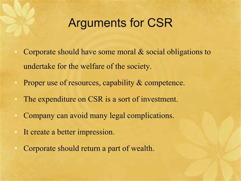 Corporate Social Responsibility Ppt