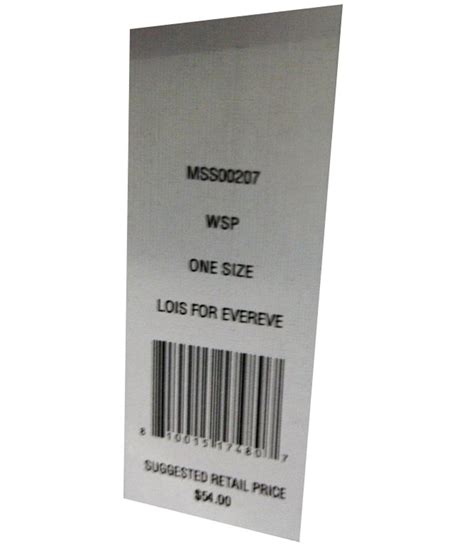 Printed White Paper Cloth Barcode Label For Industrial At Rs 0 20